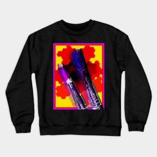 Good Old Paintbrushes Crewneck Sweatshirt